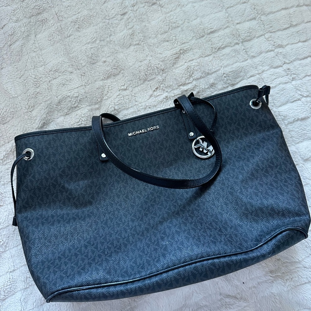 Michael Kors Dark Gray Tote Bag